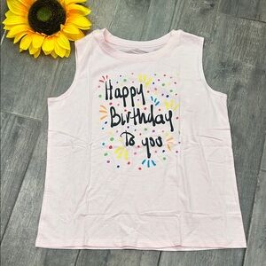 Amazon Essentials Pink Birthday Tank Top